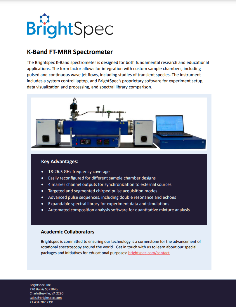 K-Band FT-MRR Spectrometer